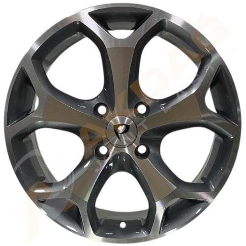 16X6,5 JANT BK 386 4X108 ET45-63,4-GUN MAC