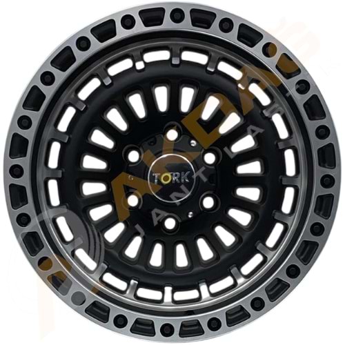 17X9.0 JANT TORK 3369 6X139.7 ET40 110 MATT BLACK GREY