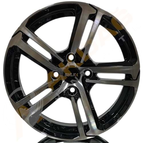 16X6.5 JANT SLK 1721 4X108 ET25 65.1 BLACK DİAMOND