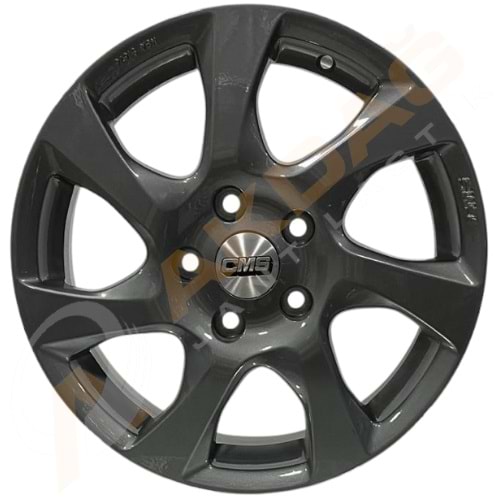 16X6.5 JANT CMS 1060 5X114.3 ET40 GUN METAL