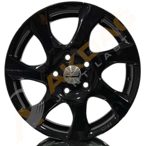 16X6.5 JANT CMS 1060 5X114.3 ET47 BLACK