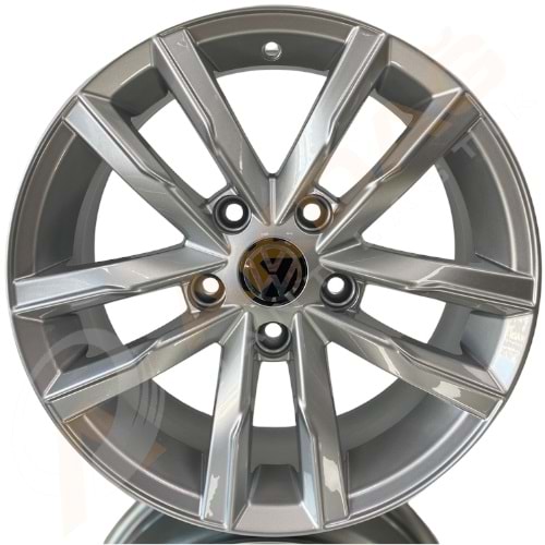 16X6,5 JANT JNT 134 5X100 ET35 57,1 SİLVER