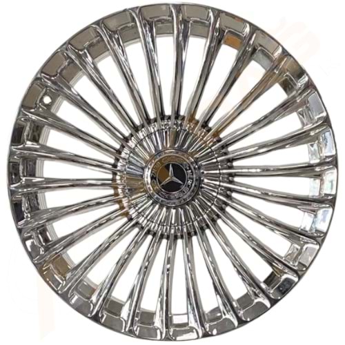 20X9.5 JANT BK 3S198 5X112 ET45 66.56 MERCEDES CHROME