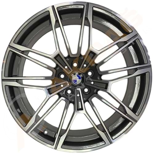 19X8,5 JANT DY 929 5X112 ET33 66,6 GUN METAL BMW G KASA