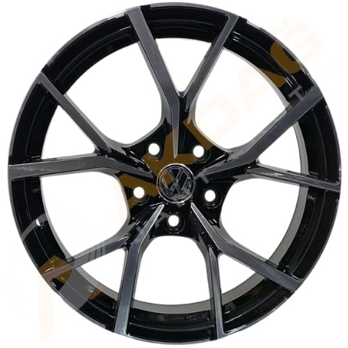 17X7,5 JANT DY 917 5X112 ET40-57,1 BLACK DIAMPND