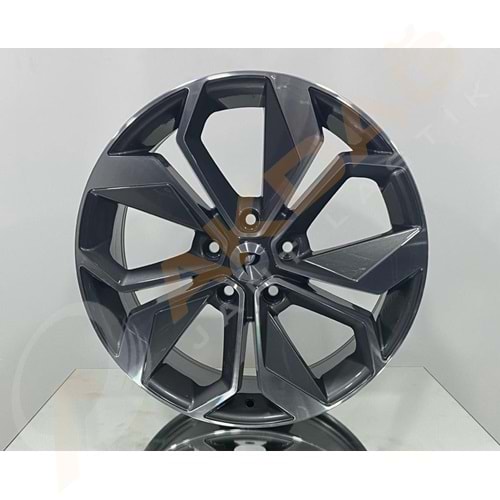 18X7,5 JANT BK 5168 5X114,3 ET45-66,1 GUN METAL DIAMOND