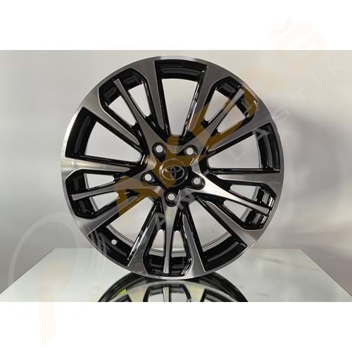 17X7 BKY 0057 5X114,3 ET45-66,1 BLACK MACHINED