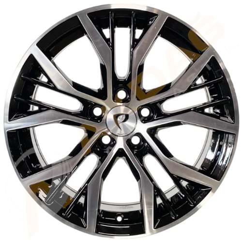 16X7 JANT BK 713 5X100 ET35 57,1 BLACK MACHINED