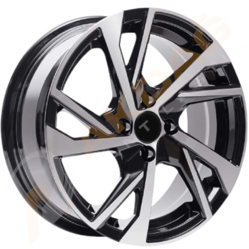 16X6.5 JANT FD 16088 5X108 ET35-67.1 TİTANİUM DİAMOND