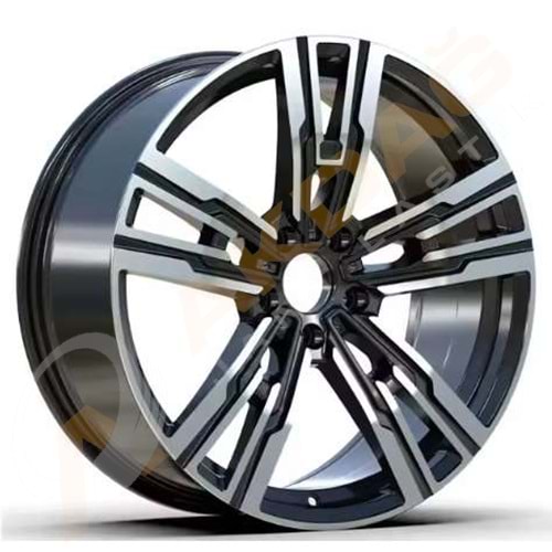 20X8,5 JANT R1W H 3078 5X120 ET25 72,6 BLACK DİAMOND