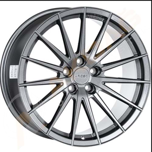 18X8 JANT ARC S 1013 5X120 ET35-72,6 ANTRASİT GİLDED GLOSSY