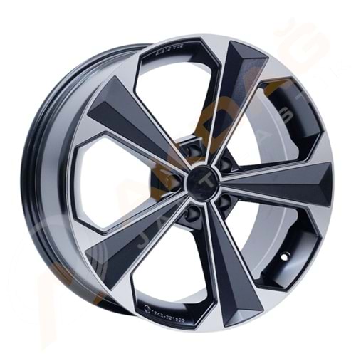 18X8,0 JANT FD 18062 5X108 ET38 72,6 BLACK DİAMOND