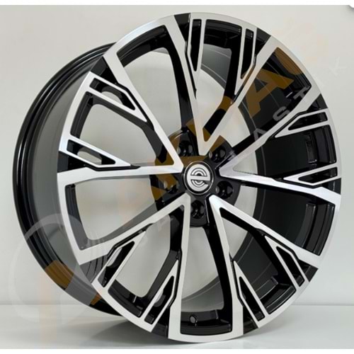 20X9 JANT EXP HA 0009 5X112 ET32 66.45 BLACK MACHİNED