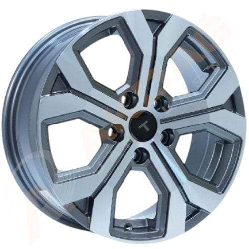 16X6.5 JANT ARGENT 16260 5X114.3 ET40 66,6 TİTAN DİAMOND