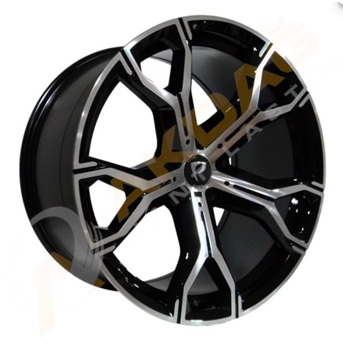 21X9,5 JANT BK 5498 5X120 ET40 74,1 BLACK DİAMOND