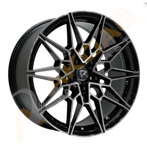 19X9,0 JANT BKY 1027 5X120 ET37 72,6 BLACK DİAMOND (ARKA)