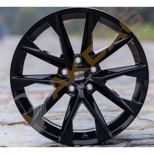 18X7,5 JANT DY 1768 5X112 ET45 57,1 BLACK ORJ. KALIP AKREP