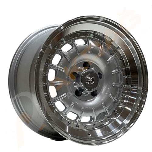 17X8.5 JANT TORK 700 5X112 ET15 66,56 SİLVER LİP MACHİNED
