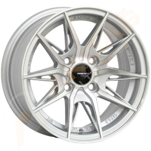 13X6 JANT PRO 35442 4X100 ET25 73,1 SİLVER MACHİNED