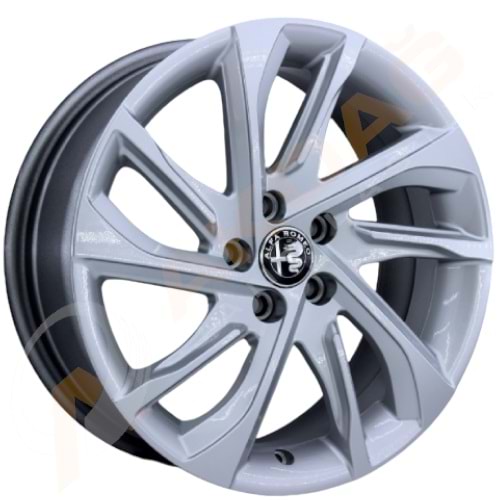 15X6,5 JANT R1 258 5X98 ET35-58,1 SİLVER
