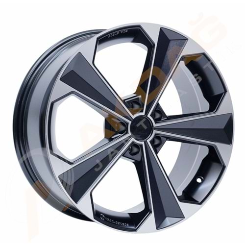 18X8,0 JANT FD 18062 5X112 ET38 72,6 BLACK DİAMOND