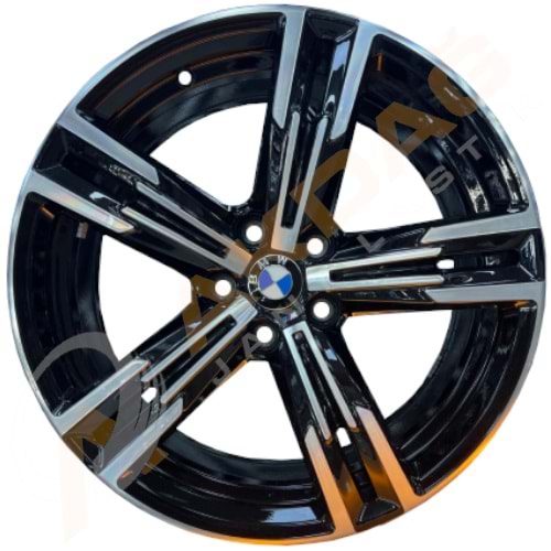 18X7,5 JANT OEM BMW 5X112 66,6 BLACK DİAMOND ORJİNAL TEŞHİR