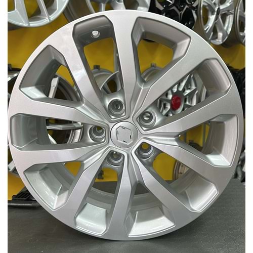 17X7.5 ÇIKMA JANT 5X114,3 OEM RENAULT SILVER