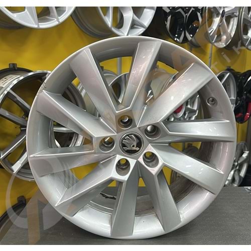 17X7.5 ÇIKMA JANT 5X112 OEM SKODA ET:40