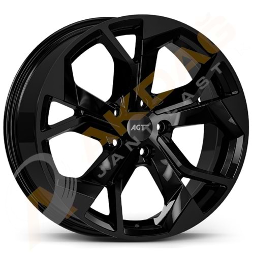 19X8,5 JANT FD 19252 5X112 ET35 66,5 GLOSS BLACK