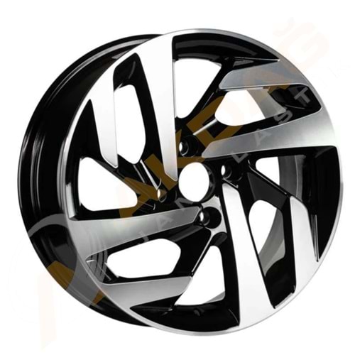 14X5,5 JANT EMR W 7419 4X100 ET30-67,1 BLACK DİAMOND