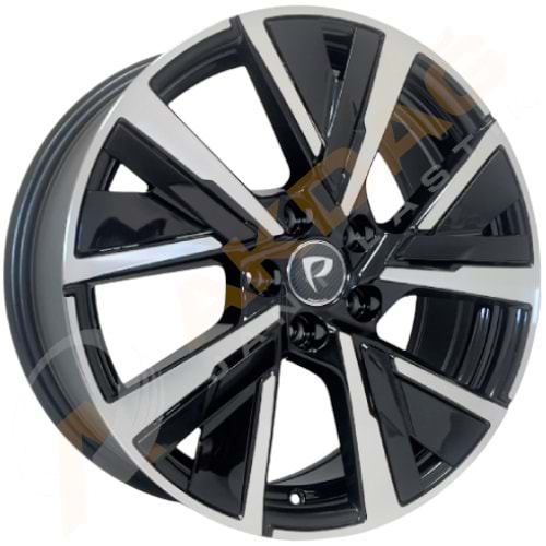 16X6,5 JANT BK 386 5X108 ET50-63,4-BLACK DİAMOND