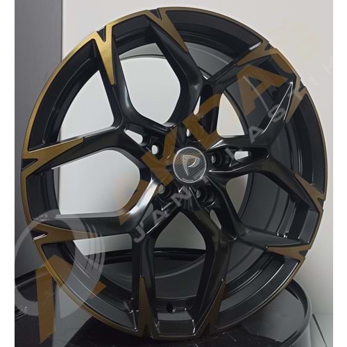 18X8,0 JANT BK 3S1294 5X112 ET40 57,1 BLACK WITH BRONZE