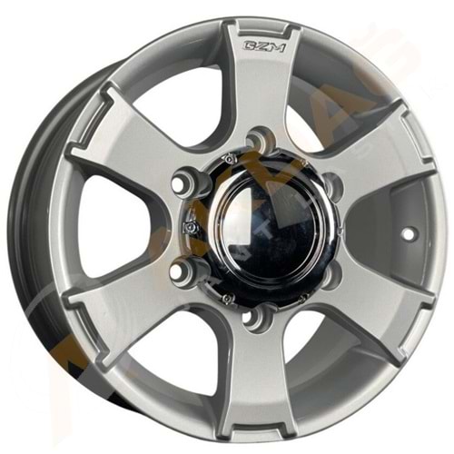 16X8 JANT GZM 1199 6X180 ET70 138,8 SİLVER