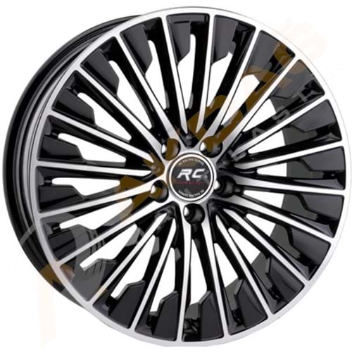 20X8,5 JANT RC 1142 5X112 ET38 66,6 BLACK DİAMOND