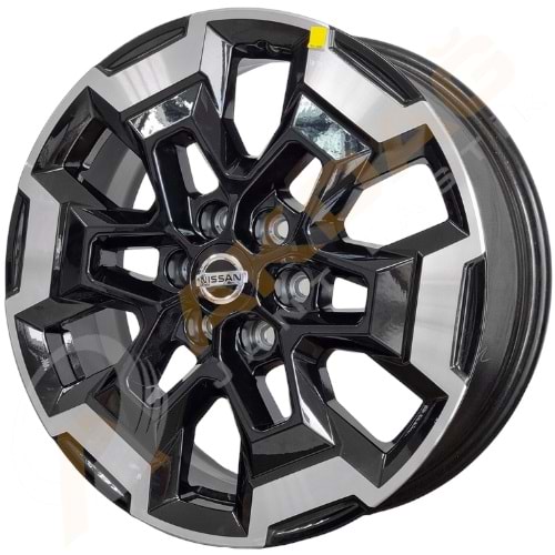 18X8,5 JANT ORJ NİSSAN 6X114,3 ET30 PİANO BLACK