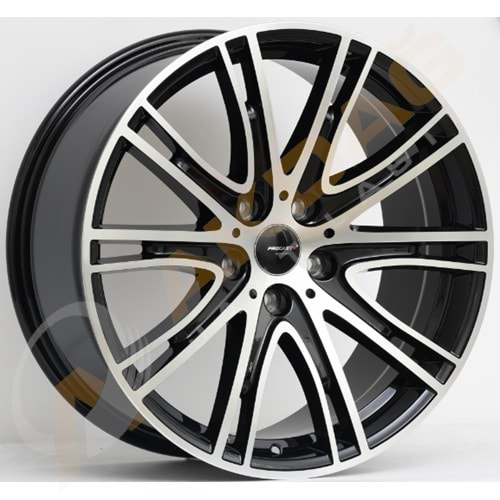 19X9,5 JANT PRO 2024 5X120 ET37 72,56 BLACK DİAMOND