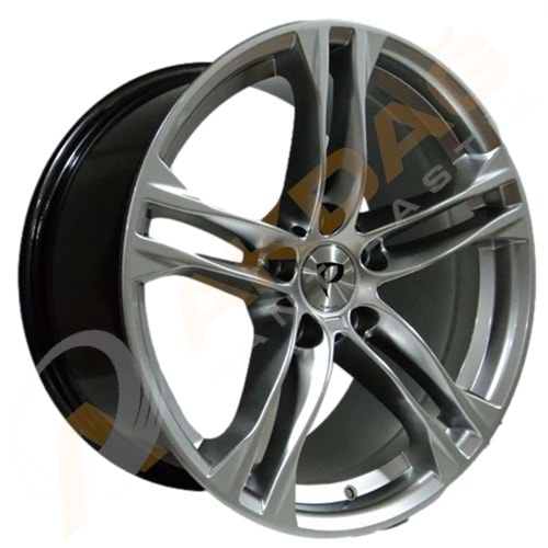 18X9,0 JANT BK 5418 5X120 ET37 72,6 HYPER SİLVER