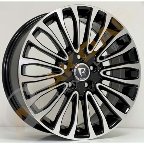 18X8,0 JANT BKY 1158 5X108 ET55 63,4 BLACK DİAMOND