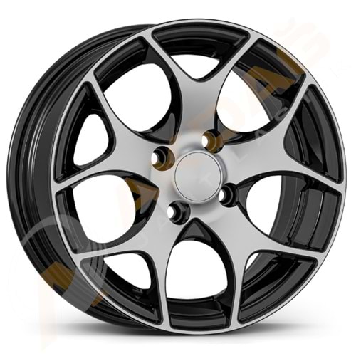 15X6,5 JANT FD 15019 4X108 ET25 67,1 BLACK DİAMOND