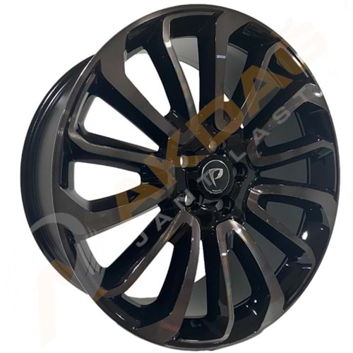 22X9,5 JANT BK 3S063 5X120 ET50-72,6 BLACK DIAMOND