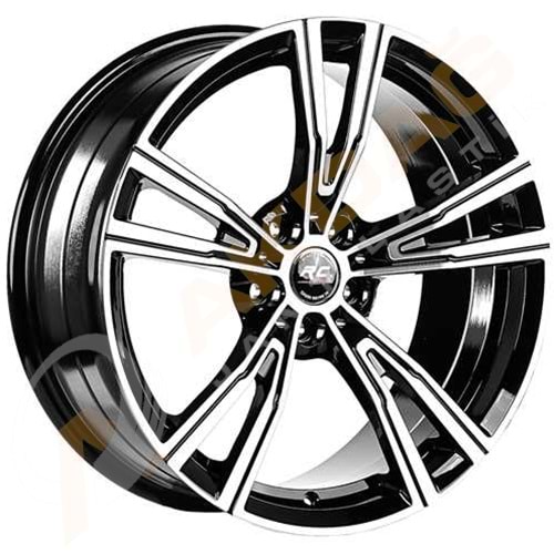 19X8 JANT R1A 152 5X112 ET27-66,6 BLACK DİAMOND İNDİVİDUAL